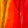 Light Through Orange and Red